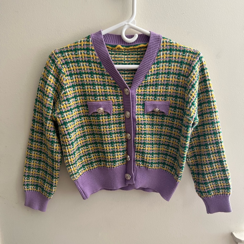 Cute Cardigan Multicolor